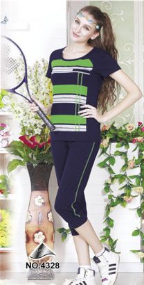 summer women cotton homewear casual wear/pajamas/sports wear