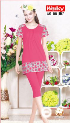 2016 summer women pajamas/homewear W-4388
