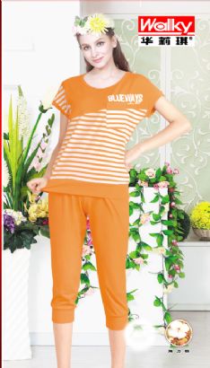 2016 summer women pajamas/homewear W-4390
